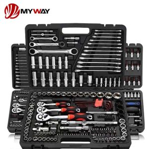 Custom Ratchet Socket Wrench Car Repair Tool Sets